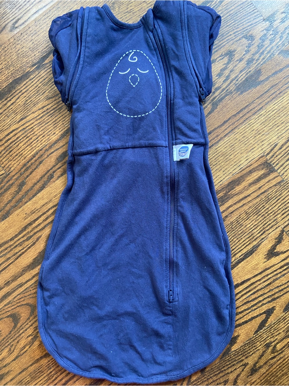 Nested Bean Navy Baby Sleep sack size 3-6months